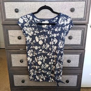 XS Aeropostale Floral Tie Top
